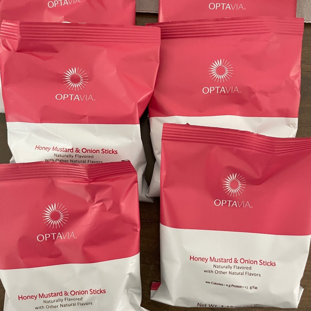 6 packages Optavia Honey Mustard & Onion Sticks